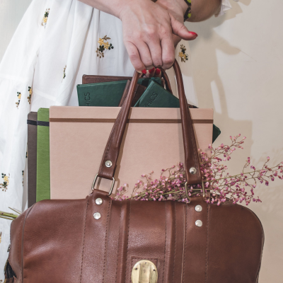 Панорамный скетчбук/альбом для акварели "ТРАВЯНОЙ" 19х26.5 см, 100% хлопок Baohong Fin