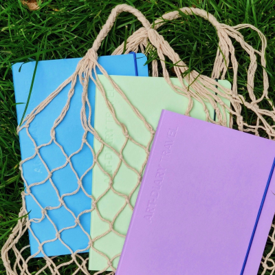 Скетчбук для акварели серии TRAVEL «МЯТА» А5 (14,8×21) 100% хлопок Baohong 200 г/м2