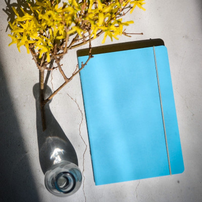 Скетчбук для акварели серии TRAVEL «ЛАЗУРЬ» А5 (14,8×21) 100% хлопок Baohong 200 г/м2