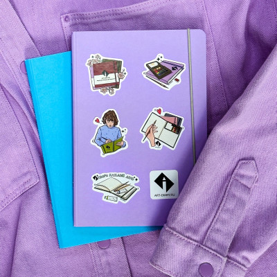 Скетчбук для акварели серии TRAVEL «ЛАЗУРЬ» А5 (14,8×21) 100% хлопок Baohong 200 г/м2